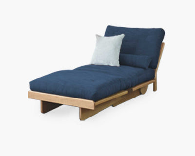 Futón Individual Bari azul Marino