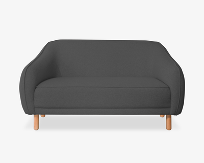 Sofá 2 plazas Comitán gris oxford