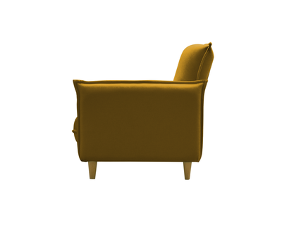 Sofá cama Dresden amarillo mostaza