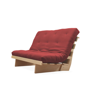 Futón Matrimonial Napoli Rojo