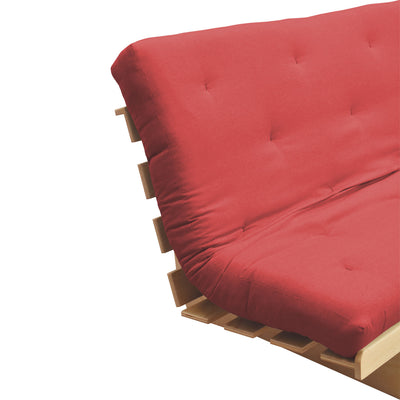 Futón Matrimonial Napoli Rojo