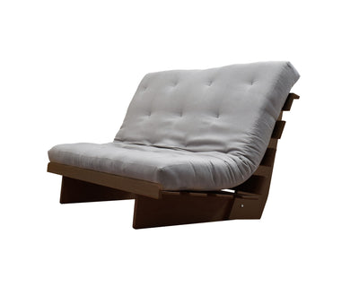 Futón Matrimonial Napoli Gris Ceniza