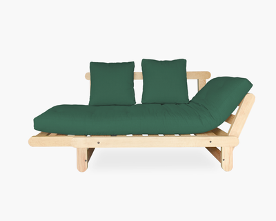 Futón Individual Mitla Verde Esmeralda