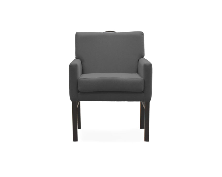 Sillón ocasional individual Ponti Gris Grafito