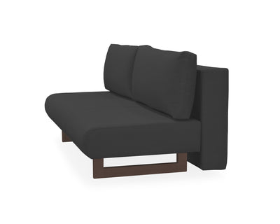 Sofá cama queen size Gotemburgo negro