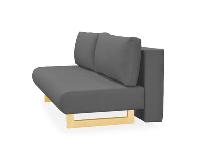 Sofá cama queen size Gotemburgo grafito