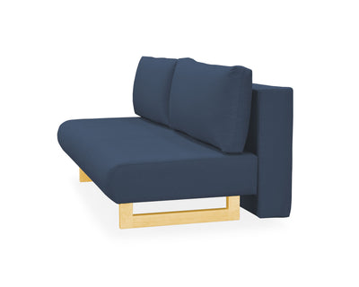 Sofá cama queen size Gotemburgo marino