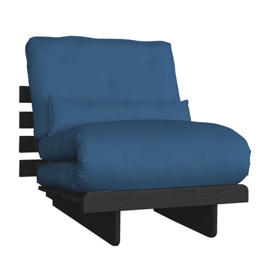 Futón Individual Bari azul Marino