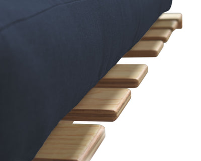 Futón Matrimonial Napoli Azul Marino