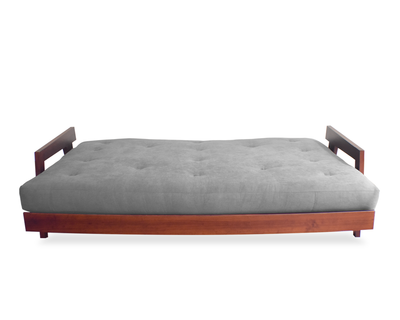 Futón Matrimonial Verona Gris Ceniza