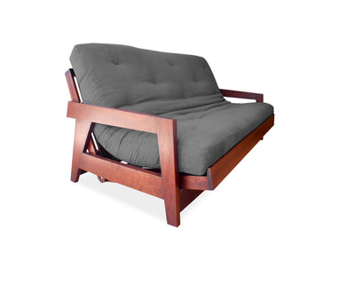 Futón Matrimonial Verona Gris Grafito