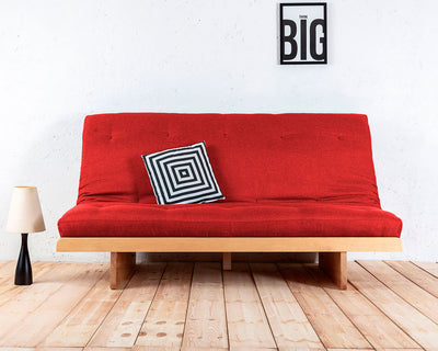 Futón Matrimonial Napoli Rojo