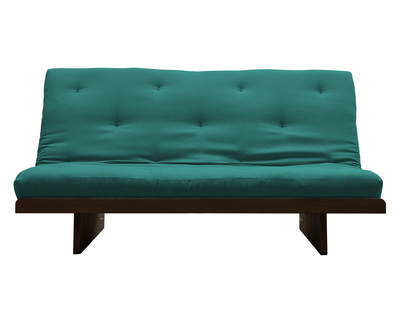 Futón Matrimonial Napoli Verde Turquesa