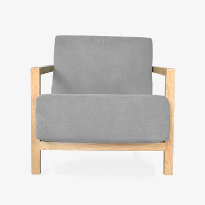 Sillón Cabo Pulmo Gris Ceniza