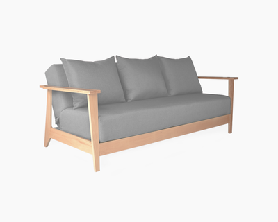 Sofá cama San Carlos gris ceniza