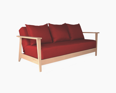 Sofá cama San Carlos Rojo