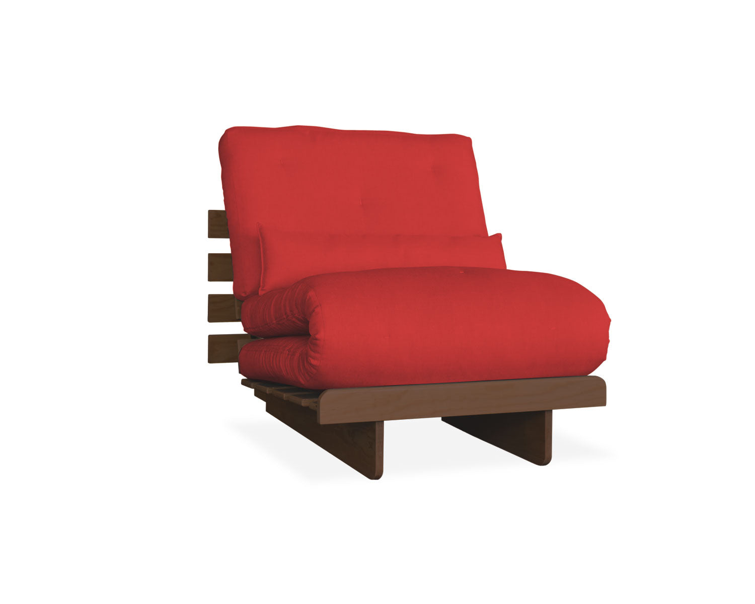 Futón Individual Bari Rojo