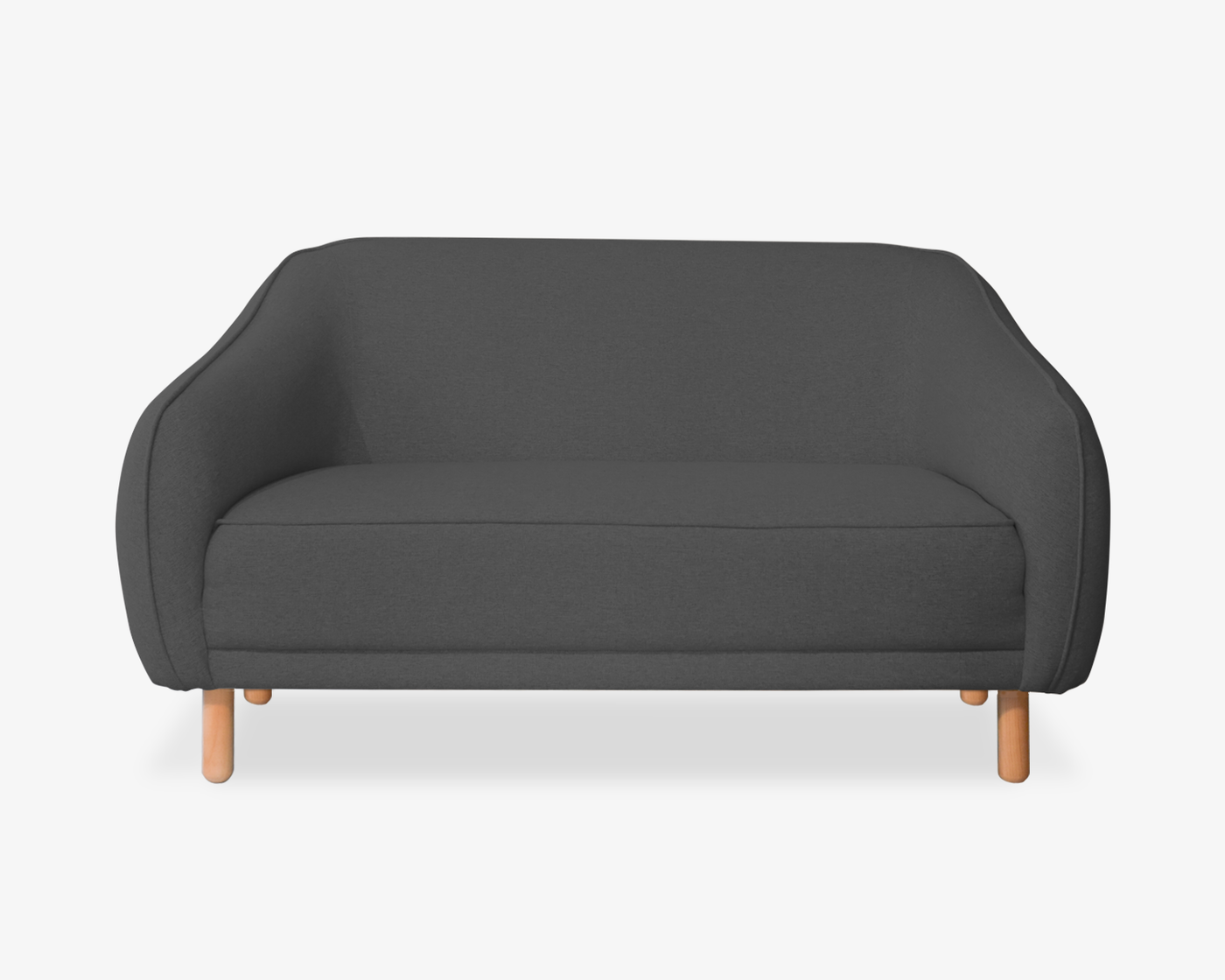 Sofá 2 plazas Comitán gris oxford