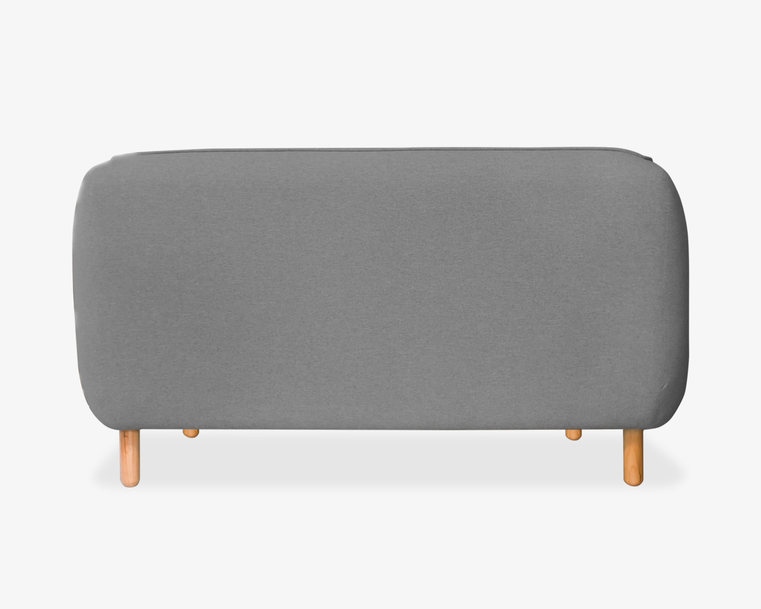 Sofá 2 plazas Comitán gris grafito