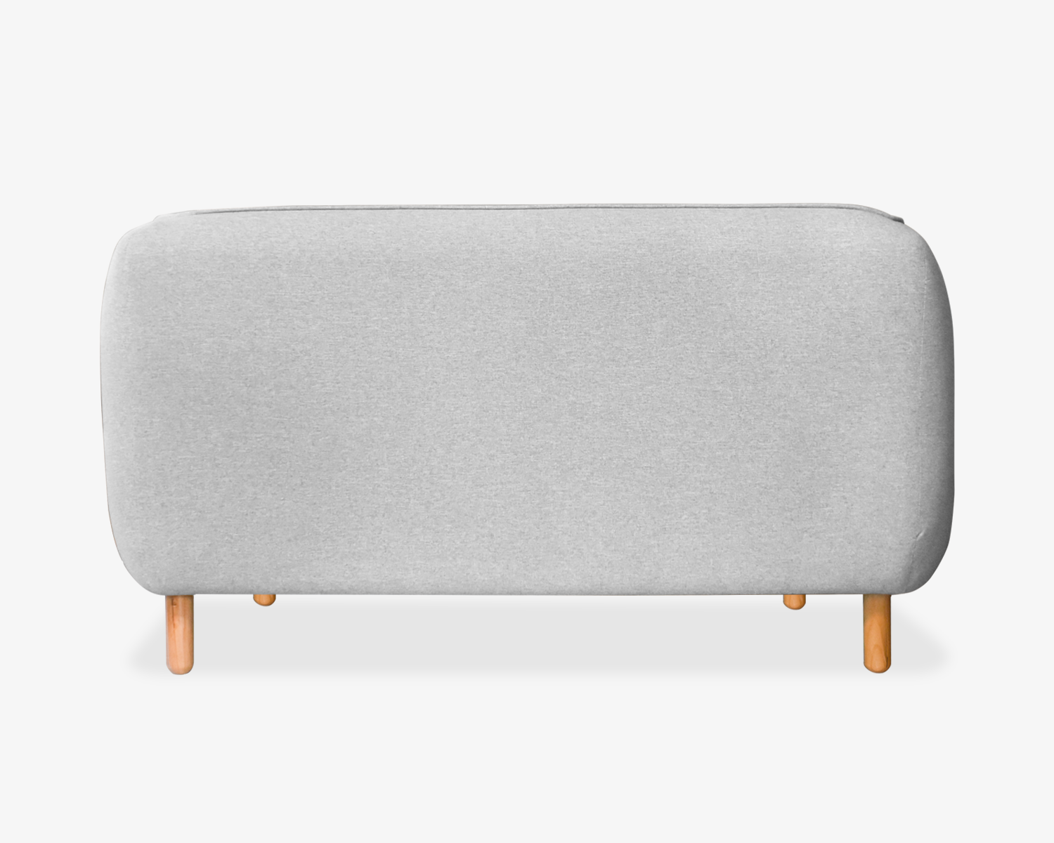 Sofá 2 plazas Comitán gris plata