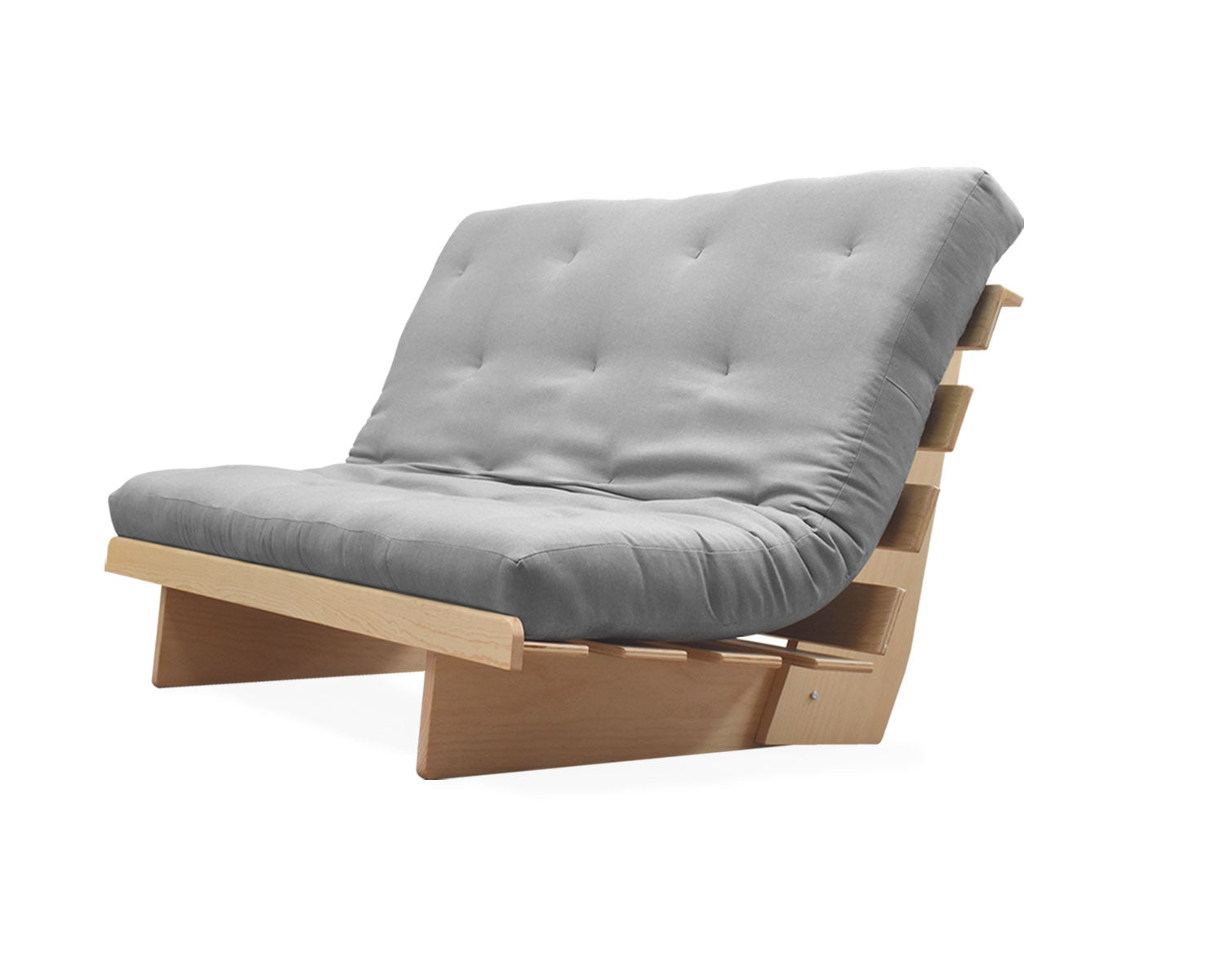 Futón Matrimonial Napoli Gris Ceniza