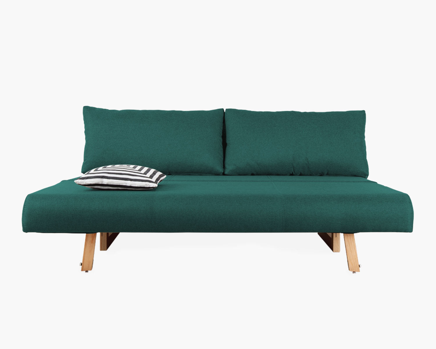 Sofá cama queen size Gotemburgo Esmeralda