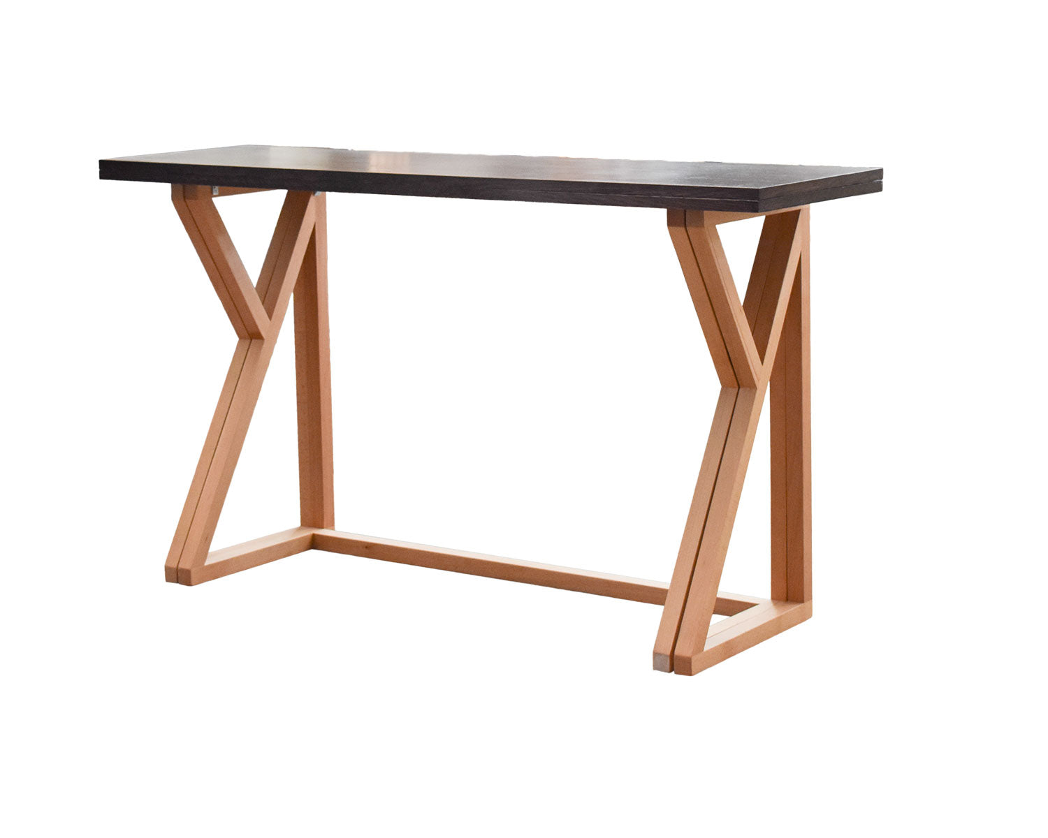 Mesa plegable de madera para 6 personas