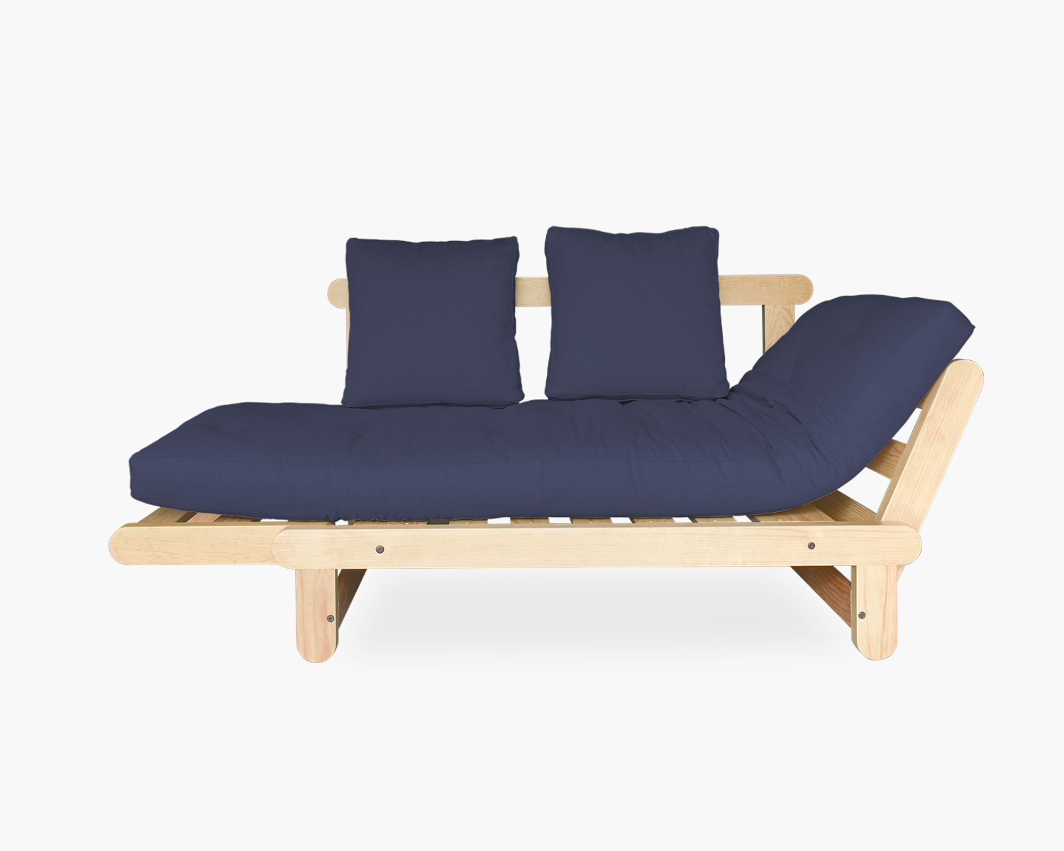 Futón Individual Mitla Azul Marino