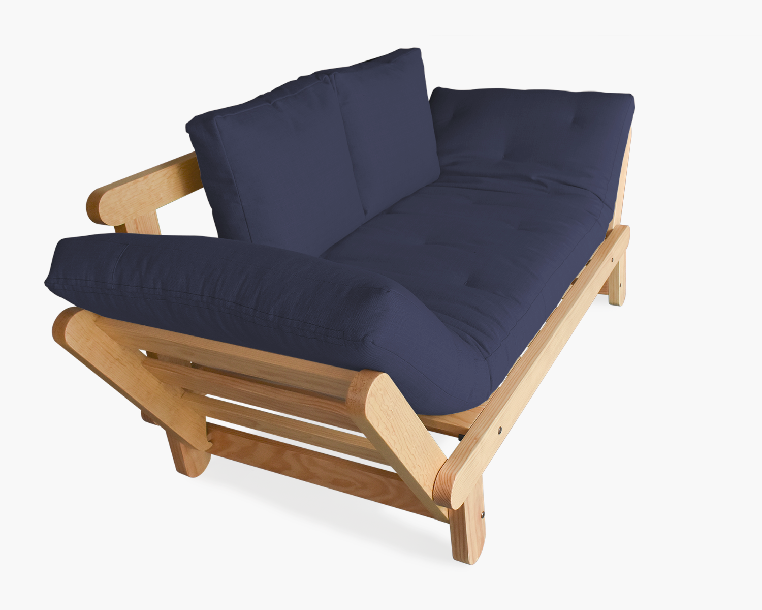 Futón Individual Mitla Azul Marino