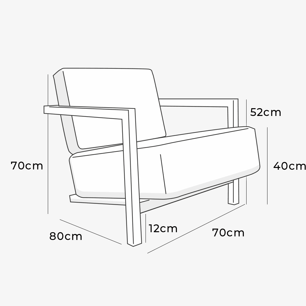 Sillón Cabo Pulmo Esmeralda