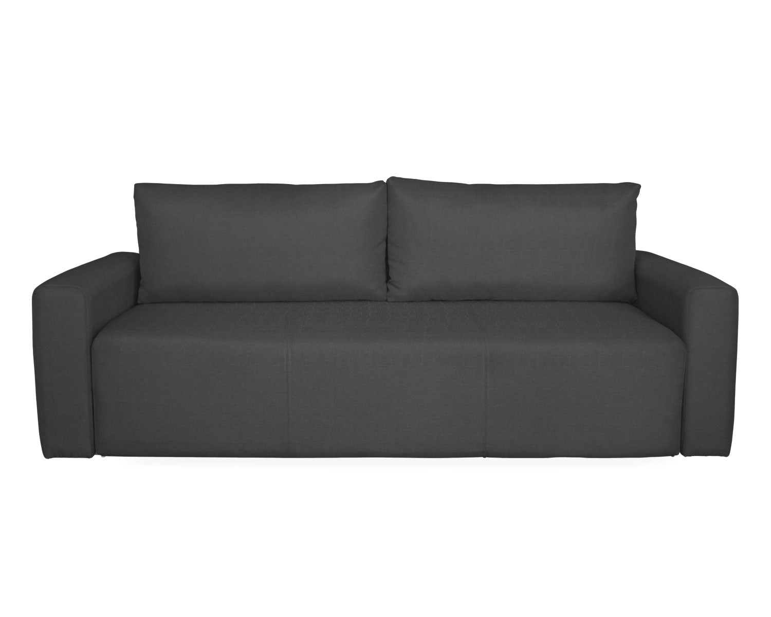 Sofá cama Quadrat Grafito con baúl