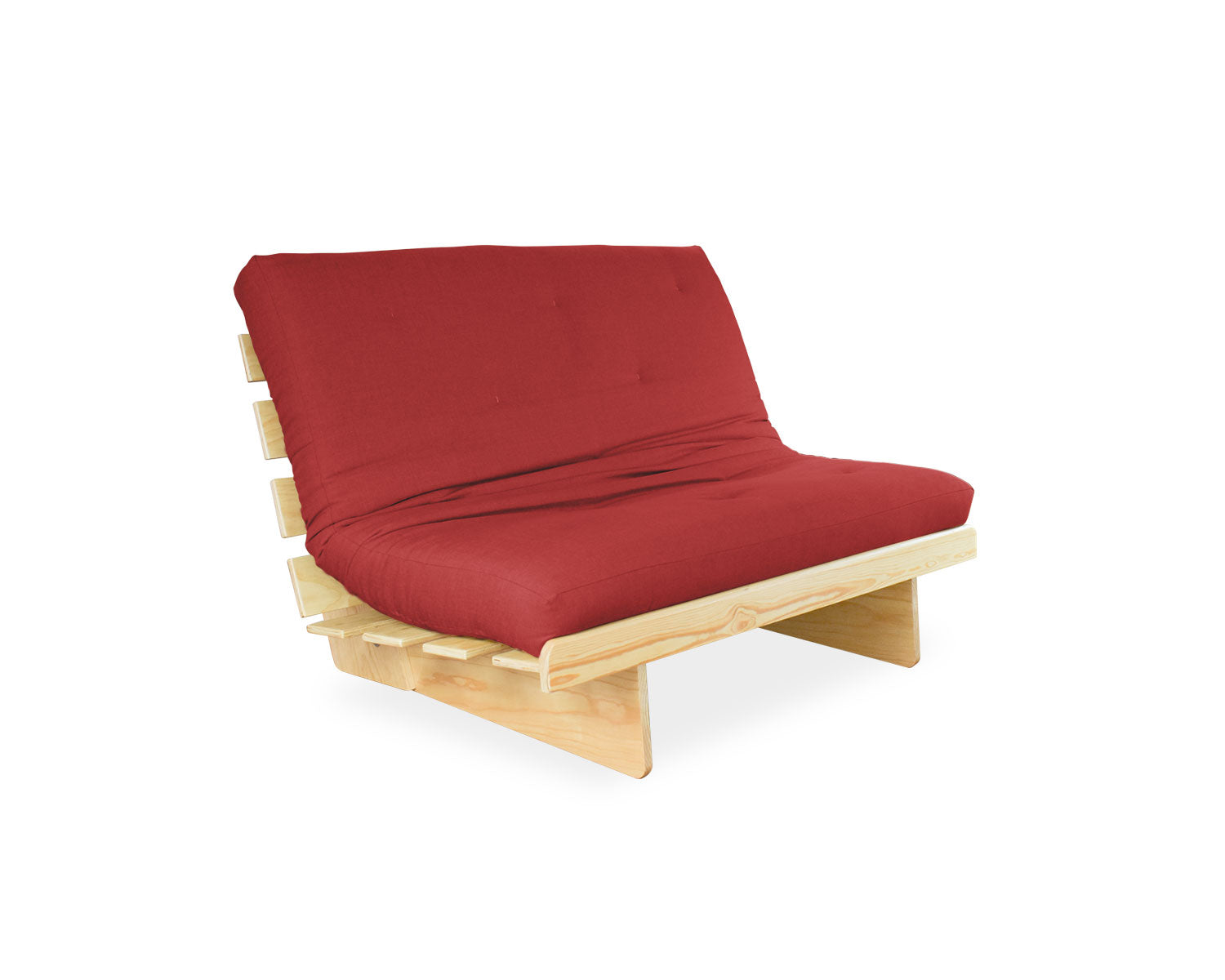Sillón loveseat Napoli rojo