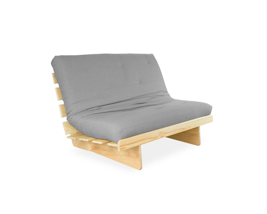 Sillón loveseat Napoli Gris Ceniza