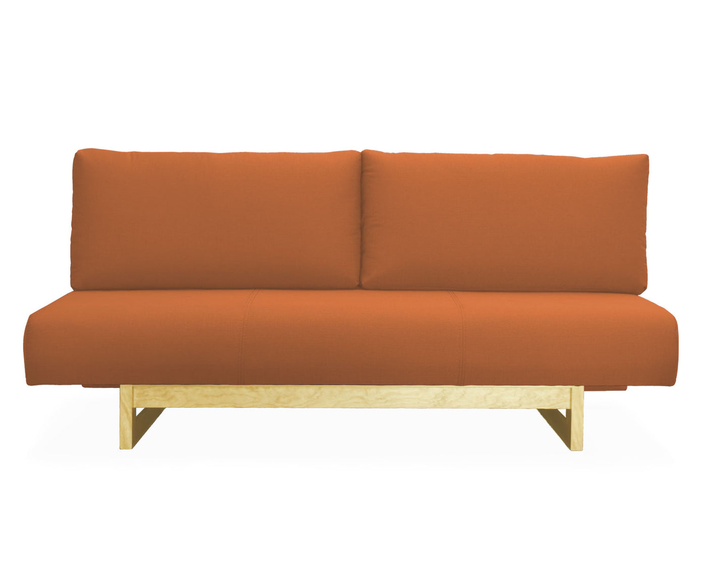 Sofá cama queen size Gotemburgo calabaza