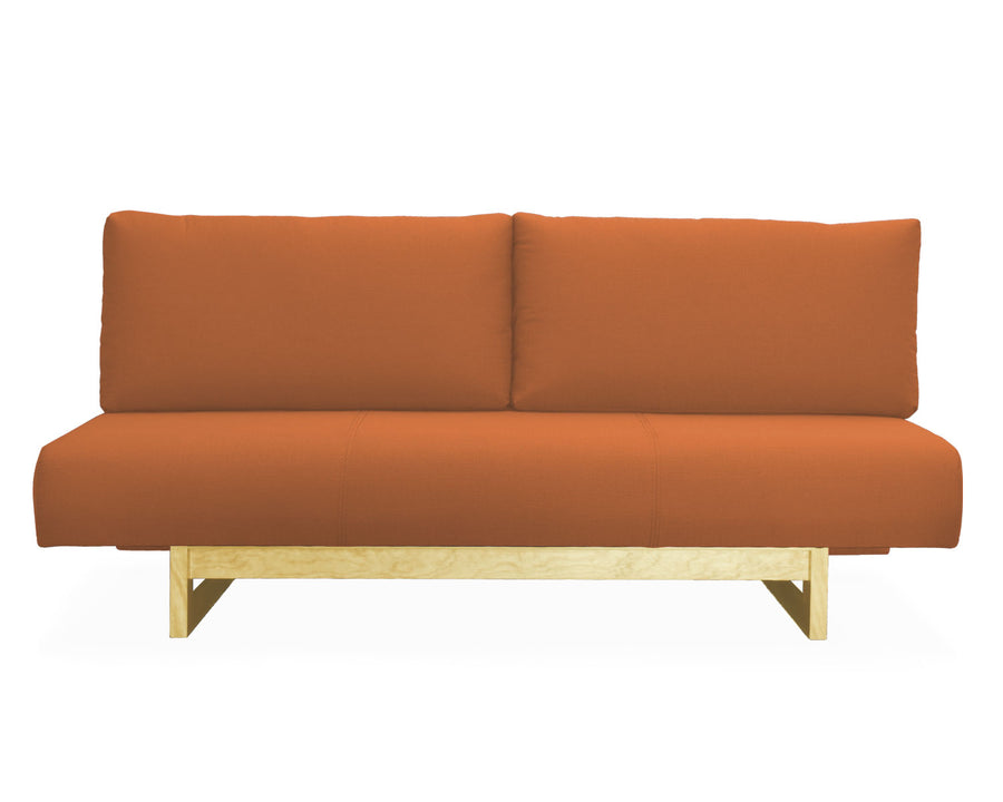 Sofá cama queen size Gotemburgo calabaza