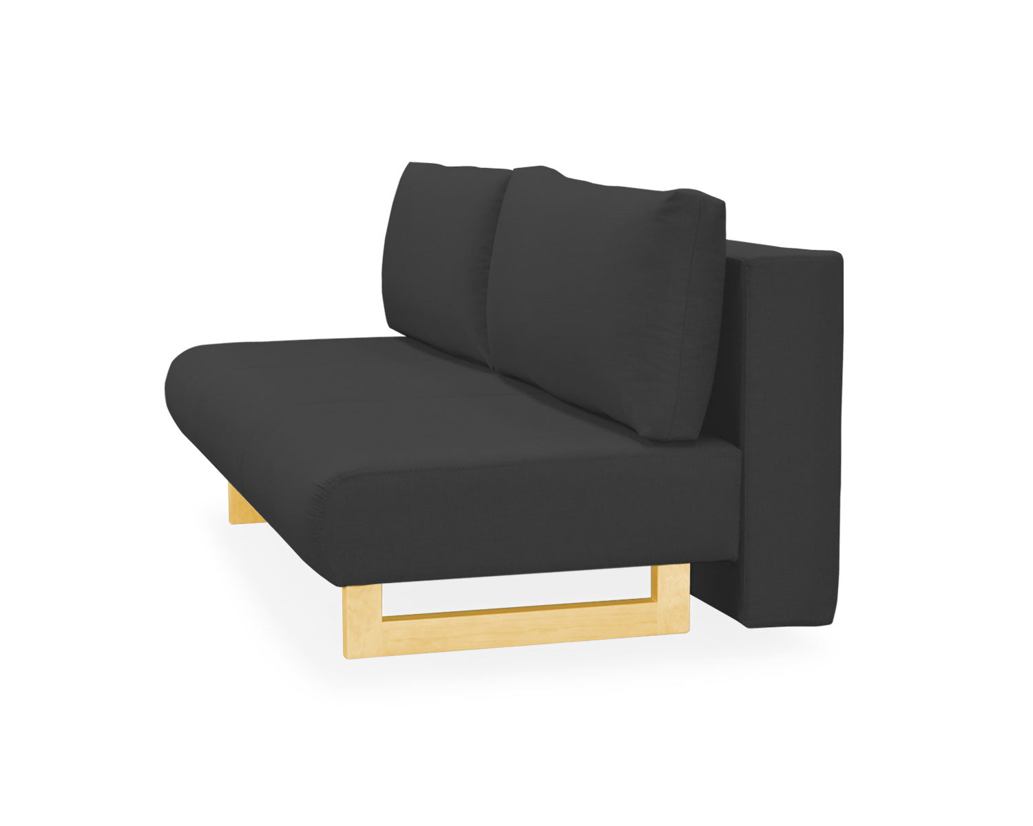 Sofá cama queen size Gotemburgo negro