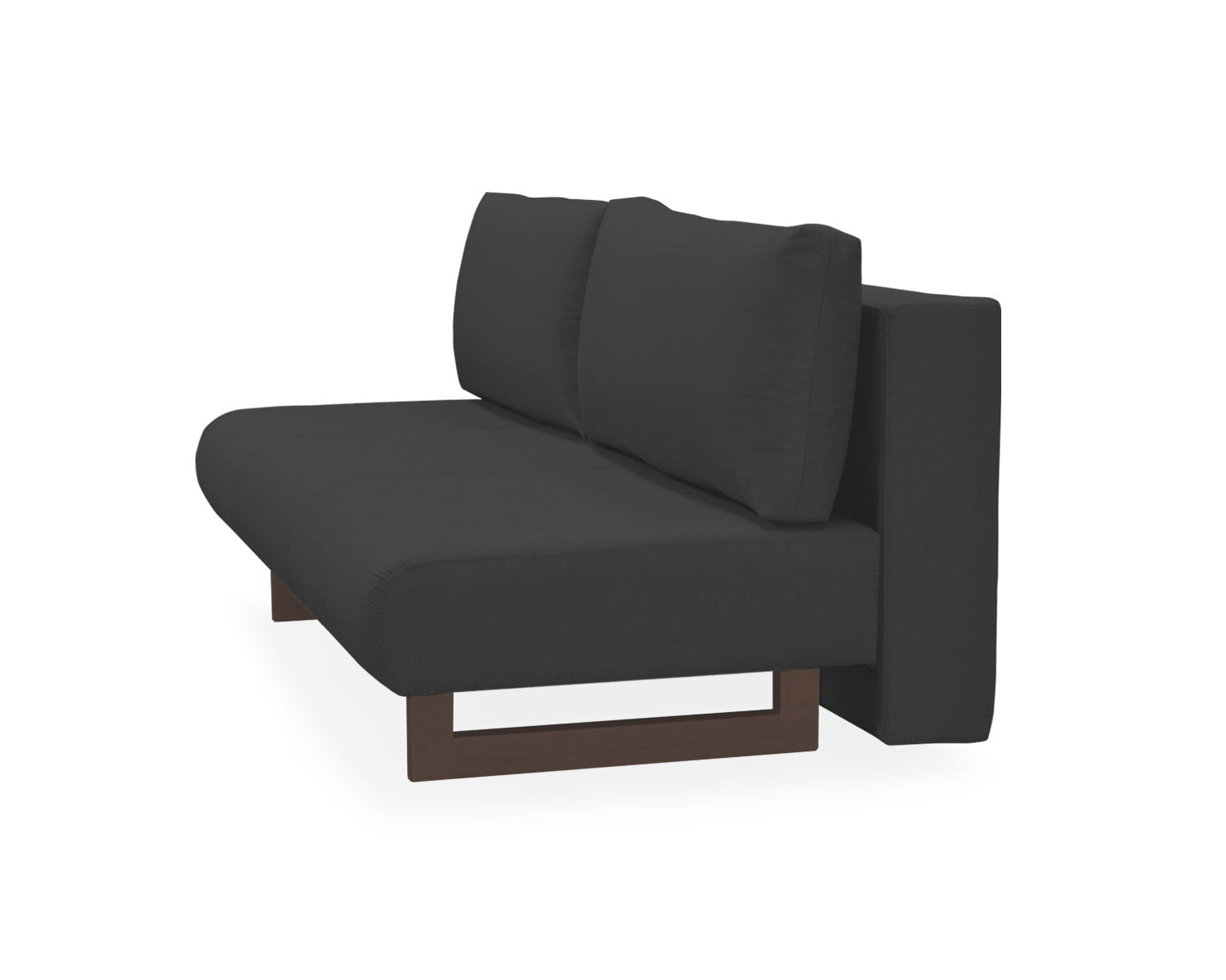 Sofá cama queen size Gotemburgo negro