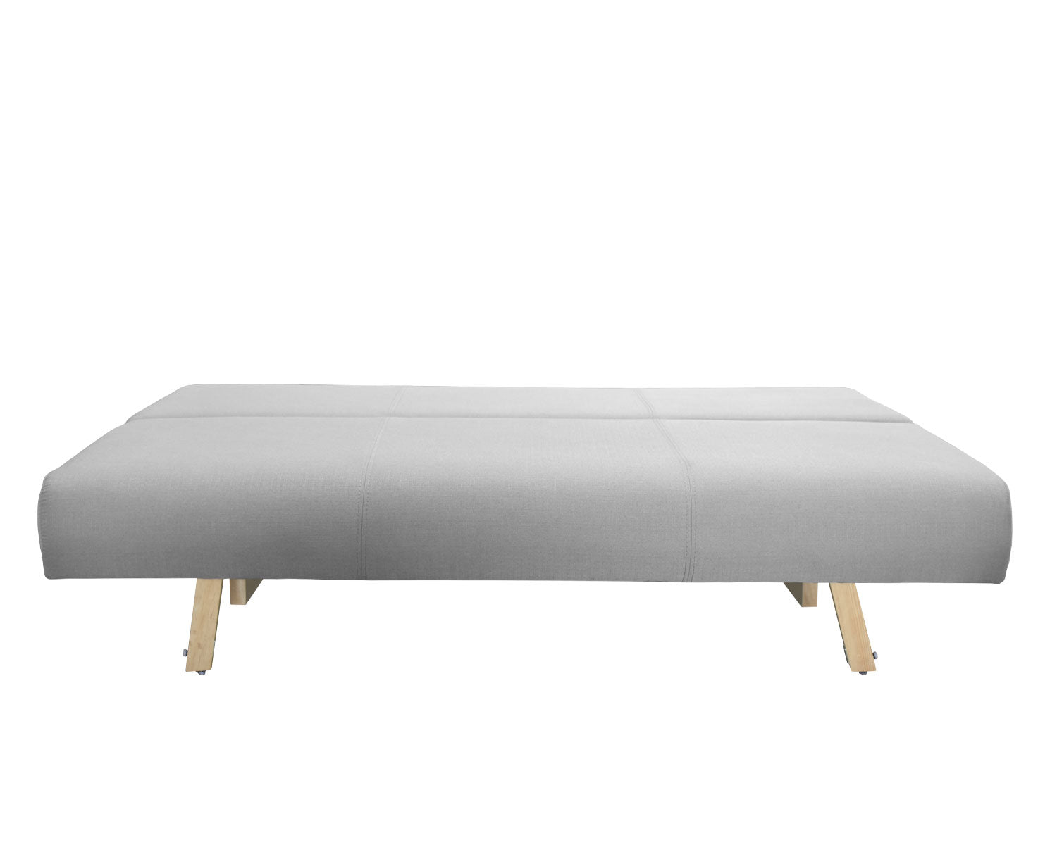 Sofá cama queen size Gotemburgo gris ceniza