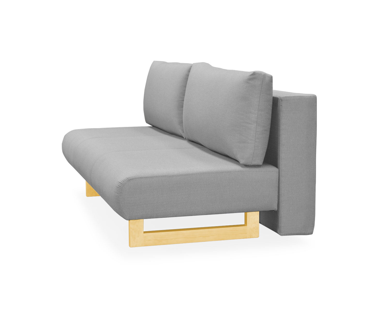 Sofá cama queen size Gotemburgo gris ceniza