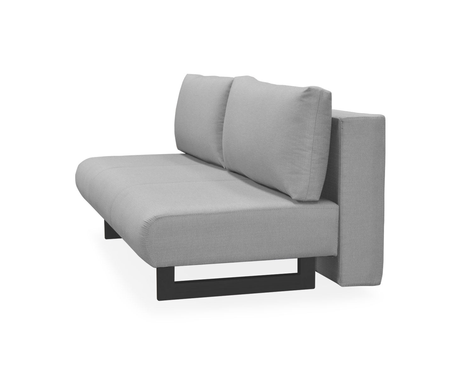 Sofá cama queen size Gotemburgo gris ceniza