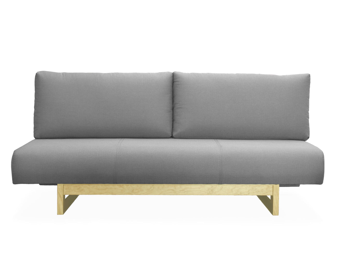 Sofá cama queen size Gotemburgo gris ceniza