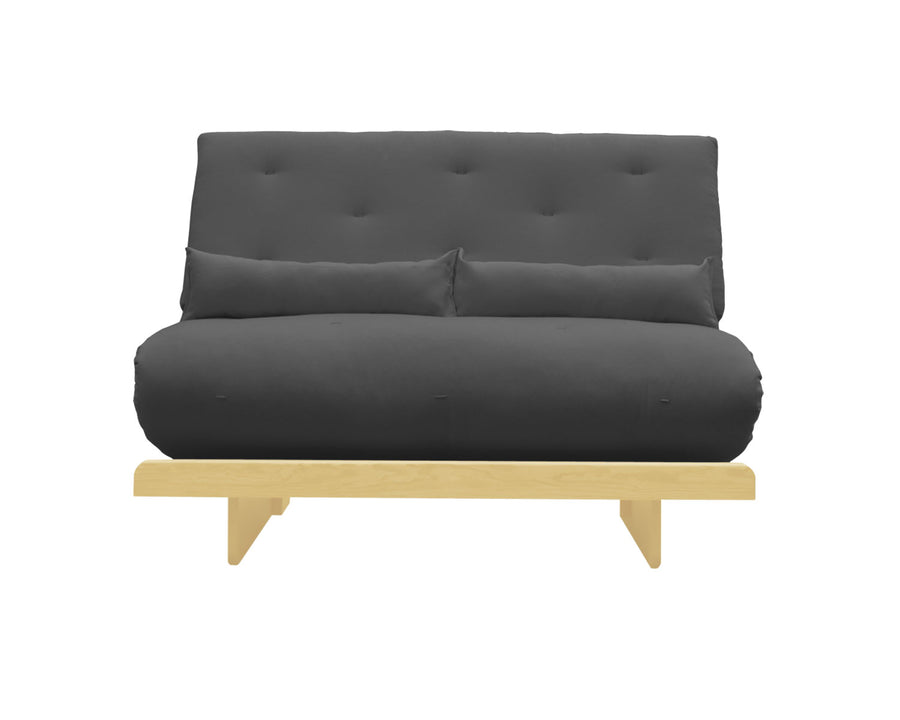 futon matrimonial bari grafito sofa natural