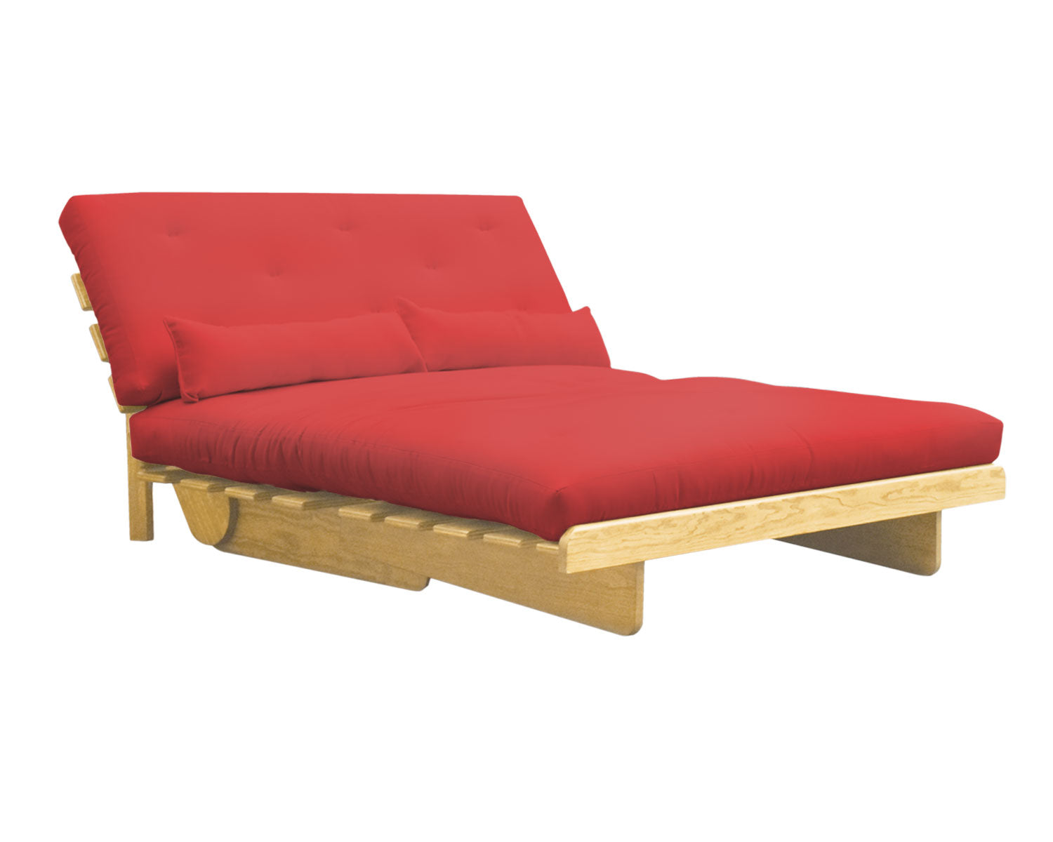 Futón Matrimonial Bari Rojo