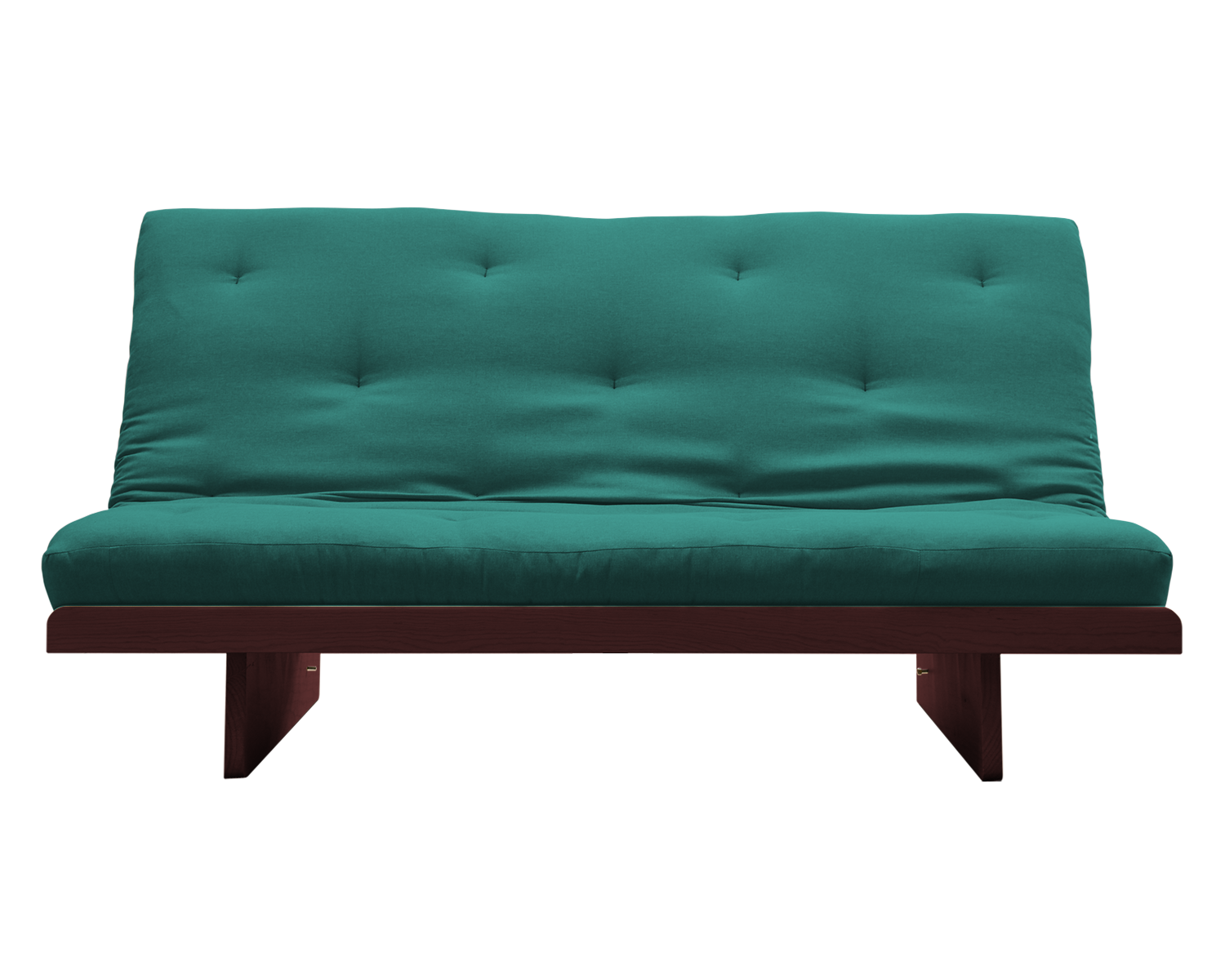 Futón Matrimonial Napoli Verde Turquesa