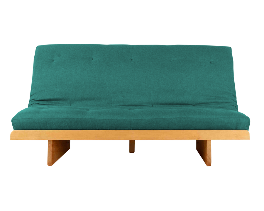 Futón Matrimonial Napoli Verde Turquesa