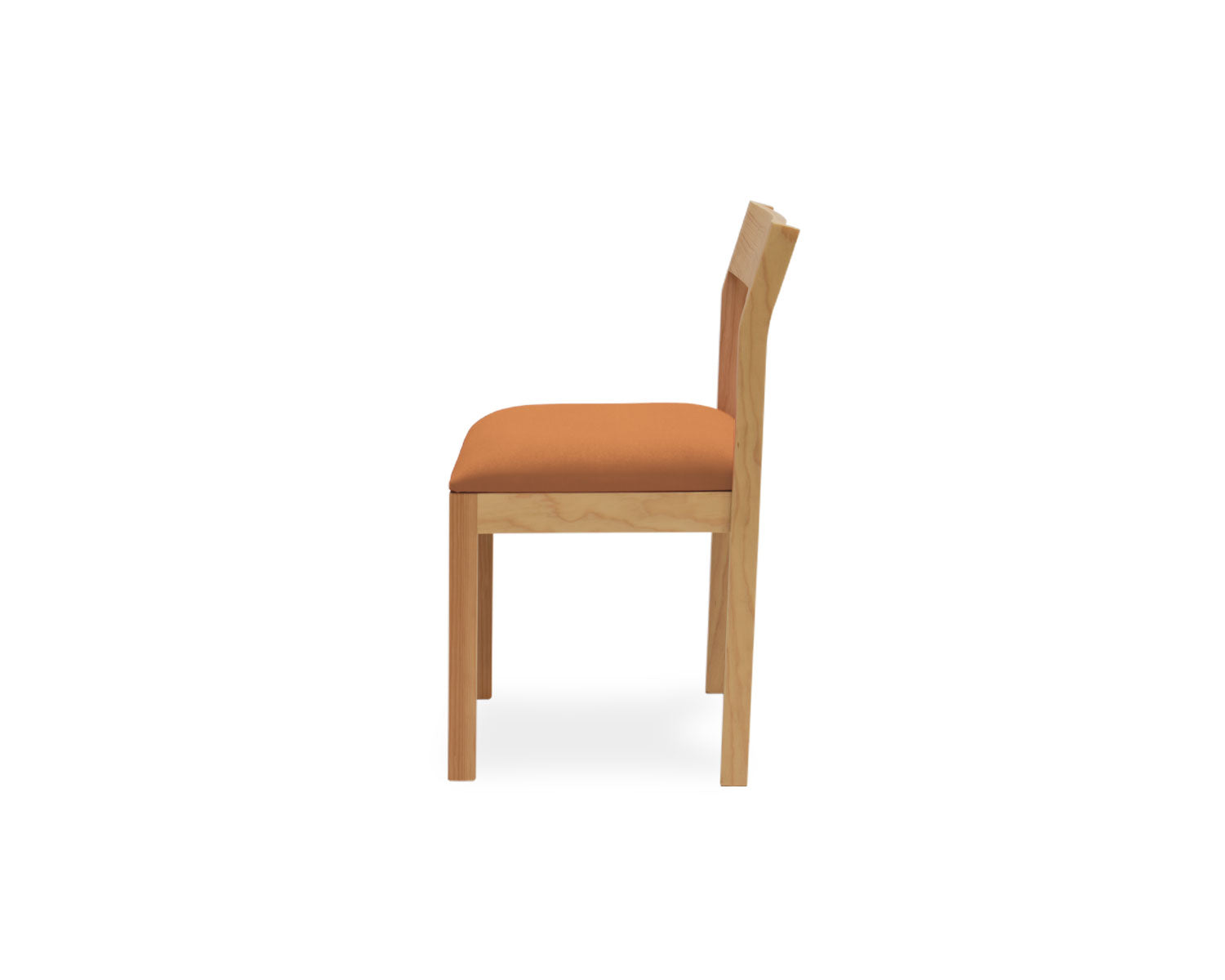 Silla apilable de Madera Mifune Calabaza