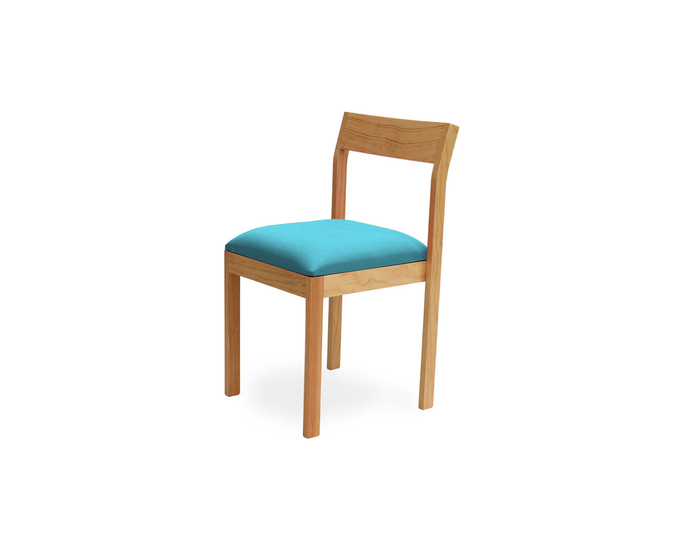 Silla apilable de Madera Mifune Turquesa